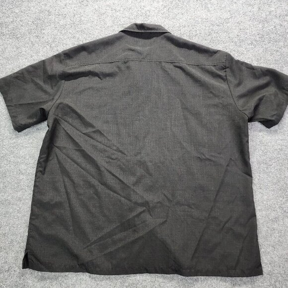 STEADY Last Call.Mens 3XL Shirt Black Red Tiki Bowling Lounge Casual Rockabilly - Picture 9 of 13